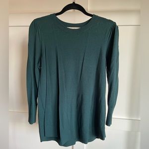 LOFT green sweater